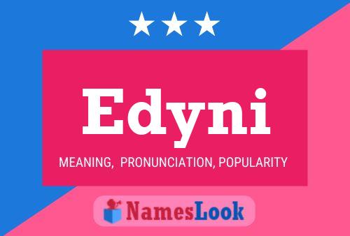 ملصق اسم Edyni