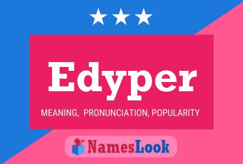 ملصق اسم Edyper