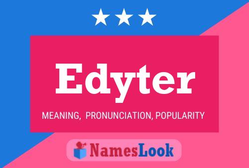 ملصق اسم Edyter