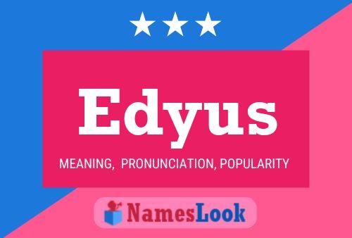 ملصق اسم Edyus