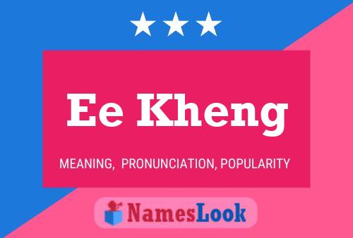 ملصق اسم Ee Kheng