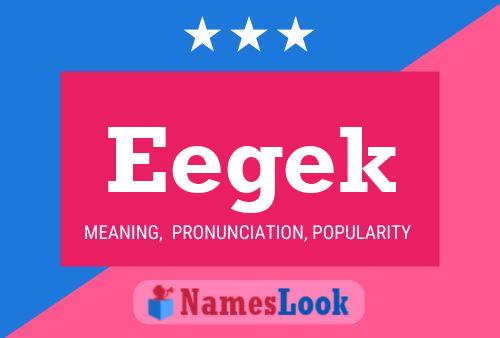 ملصق اسم Eegek