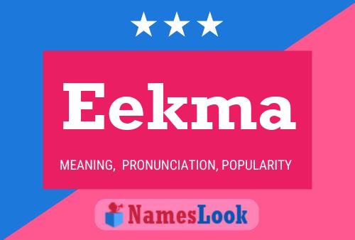 ملصق اسم Eekma