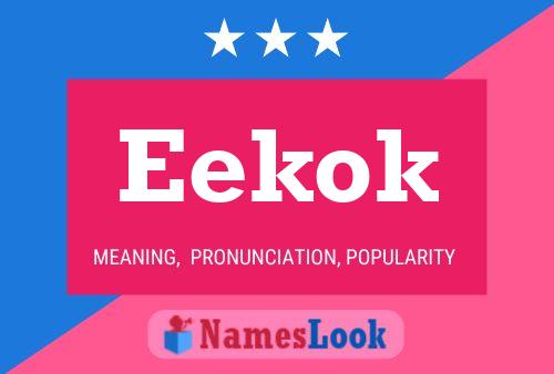 ملصق اسم Eekok