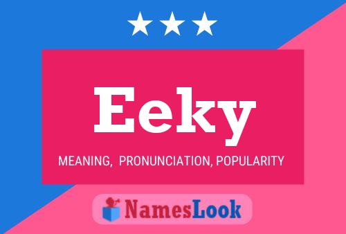 ملصق اسم Eeky