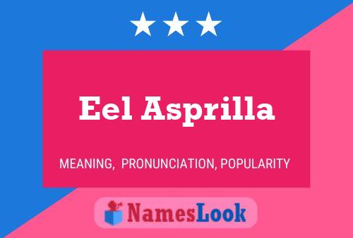 ملصق اسم Eel Asprilla