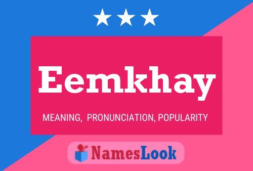 ملصق اسم Eemkhay