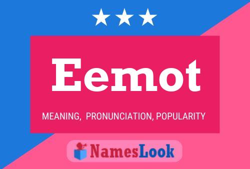 ملصق اسم Eemot