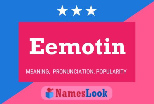 ملصق اسم Eemotin