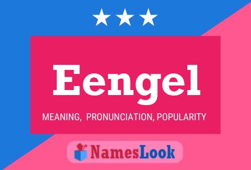 ملصق اسم Eengel