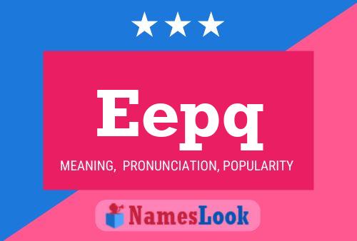 ملصق اسم Eepq