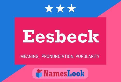 ملصق اسم Eesbeck