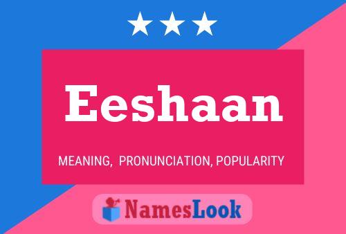 ملصق اسم Eeshaan