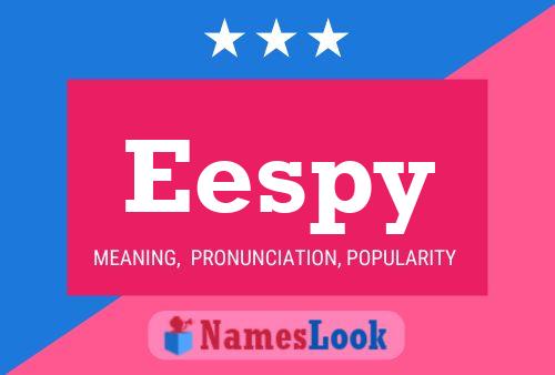 ملصق اسم Eespy