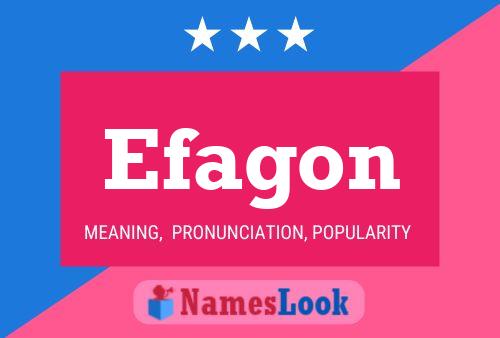 ملصق اسم Efagon