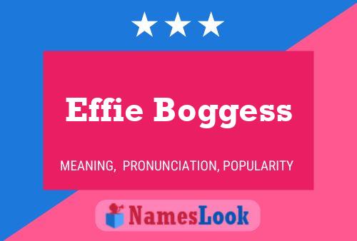 ملصق اسم Effie Boggess