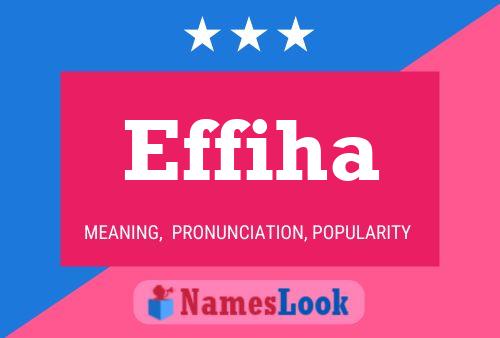 ملصق اسم Effiha