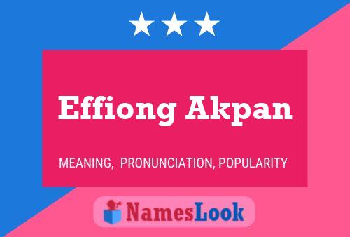 ملصق اسم Effiong Akpan