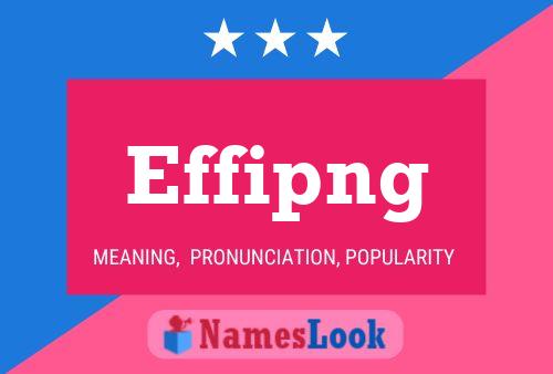 ملصق اسم Effipng