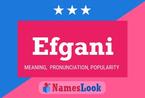 ملصق اسم Efgani