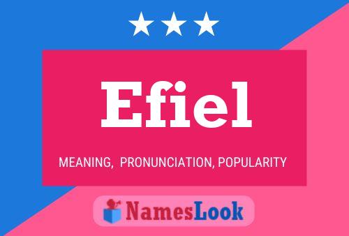 ملصق اسم Efiel