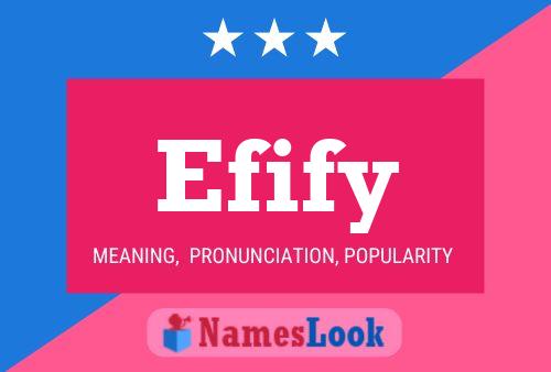 ملصق اسم Efify