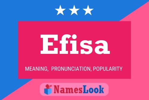 ملصق اسم Efisa