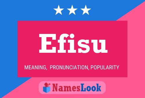 ملصق اسم Efisu