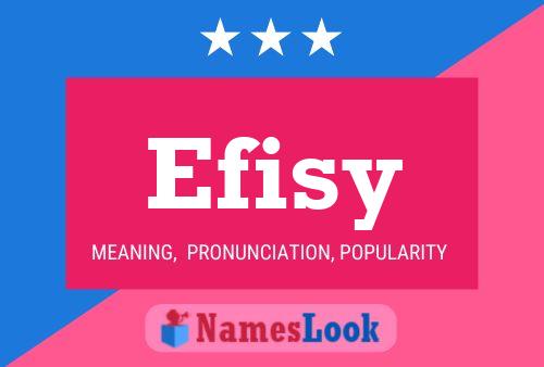 ملصق اسم Efisy