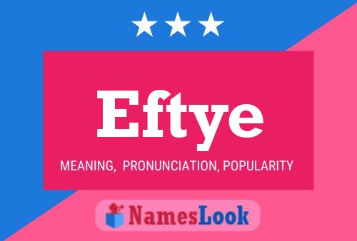 ملصق اسم Eftye