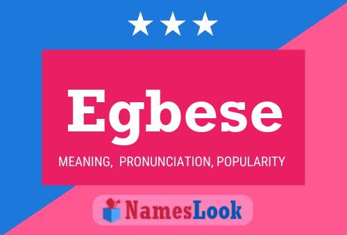 ملصق اسم Egbese