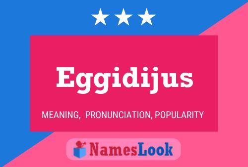 ملصق اسم Eggidijus