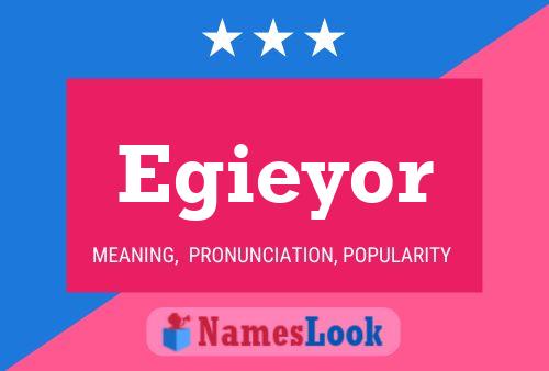 ملصق اسم Egieyor