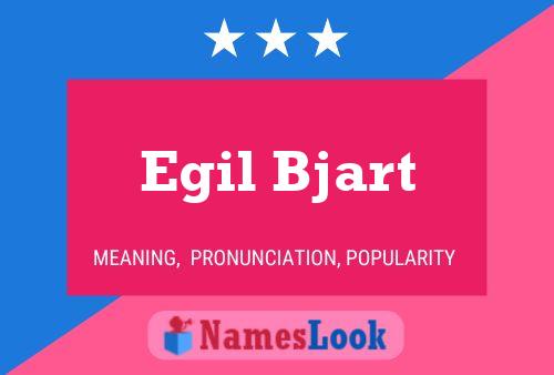 ملصق اسم Egil Bjart