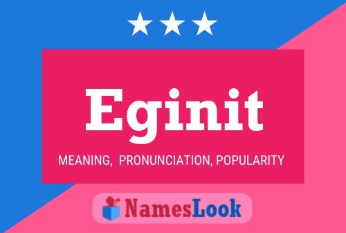 ملصق اسم Eginit