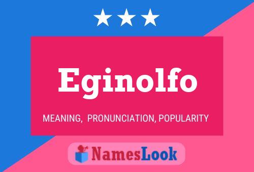 ملصق اسم Eginolfo