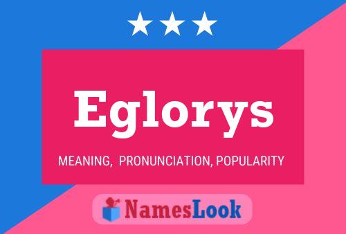 ملصق اسم Eglorys