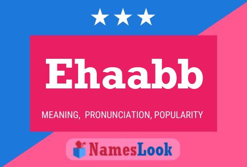 ملصق اسم Ehaabb