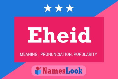 ملصق اسم Eheid