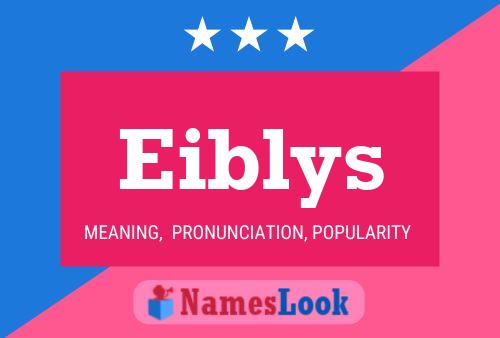 ملصق اسم Eiblys