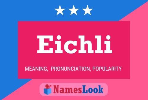 ملصق اسم Eichli