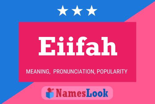 ملصق اسم Eiifah