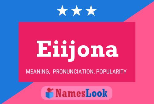 ملصق اسم Eiijona