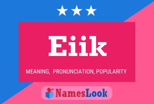 ملصق اسم Eiik