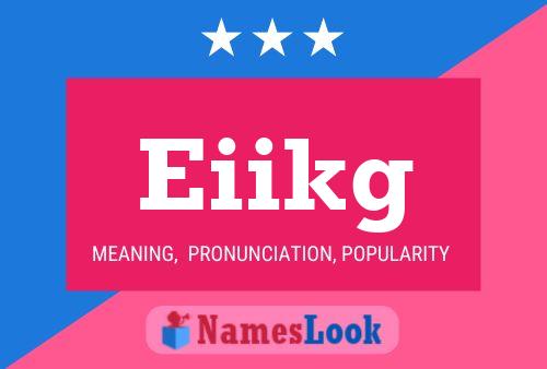 ملصق اسم Eiikg