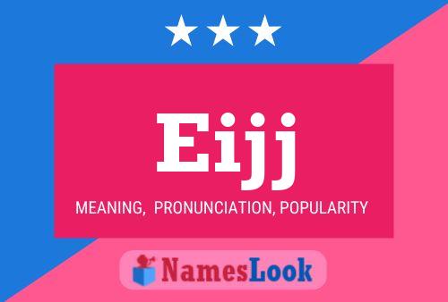 ملصق اسم Eijj