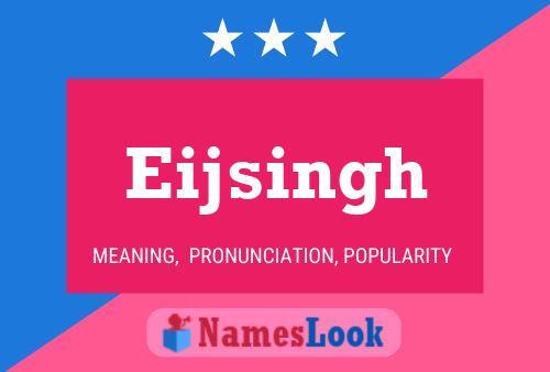 ملصق اسم Eijsingh