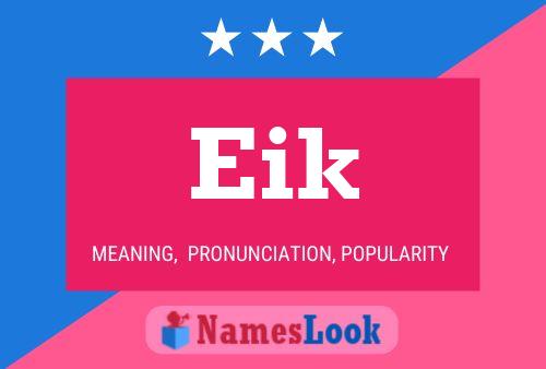 ملصق اسم Eik