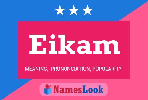 ملصق اسم Eikam