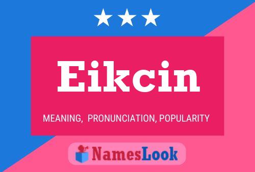 ملصق اسم Eikcin